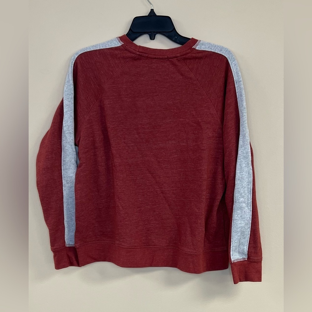 Marine Layer Varsity Raglan in Rosewood - Picture 4 of 7
